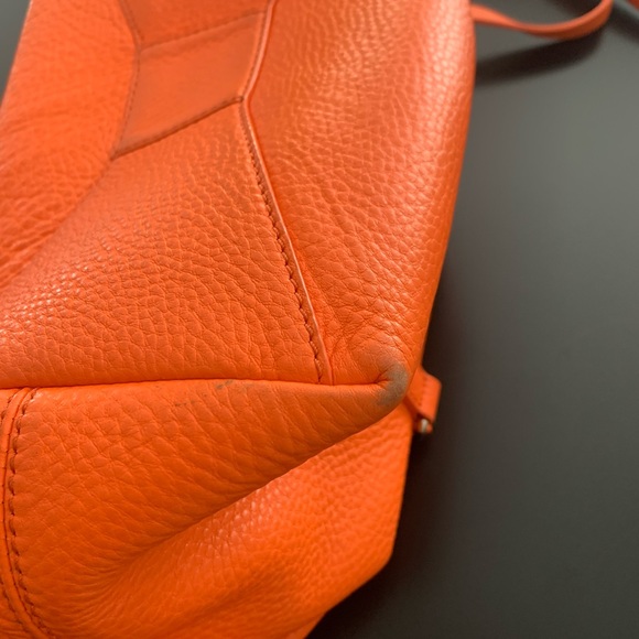 Kate spade leather orange crossbody purse - Picture 6 of 11